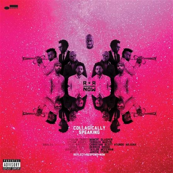 Cover for R+r = Now · Collagically Speaking (CD) (2018)
