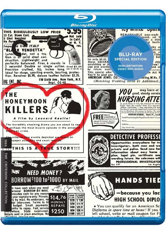 Cover for Criterion Collection · Honeymoon Killers/bd (Blu-ray) [Widescreen edition] (2015)
