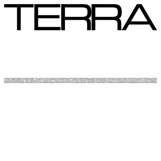 Cover for Hannah Weiss · Terra (Black Vinyl) (VINYL) (2022)