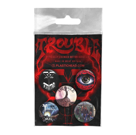 Trouble Button Badge Set - Trouble - Merchandise - PHM - 0803341562318 - February 11, 2022