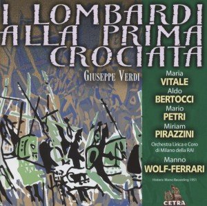 Cover for Verdi Giuseppe · I Lombardi Alla Prima Crociata (CD)