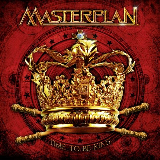 Cover for Masterplan · Time to Be King (Red Vinyl) (LP) (2022)