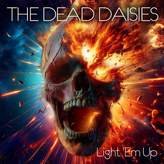 Cover for The Dead Daisies · Light Em Up (Marbled Orange / Red) (LP) (2024)