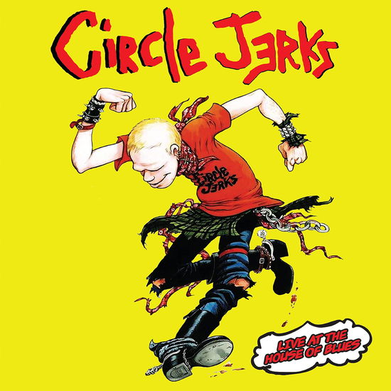 Cover for Circle Jerks · Live At The House Of Blues (Yellow Vinyl) (LP) [Limited edition] (2023)