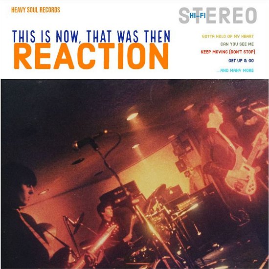 Cover for Reaction · This Is Now, That Was Then (LP) (2022)