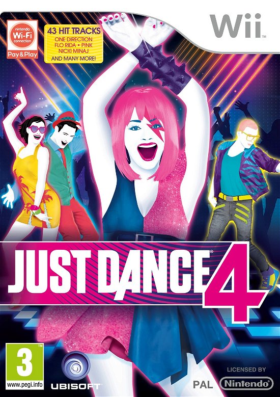 Cover for Spil-wii · Just Dance 4 Special (Wii) (2012)