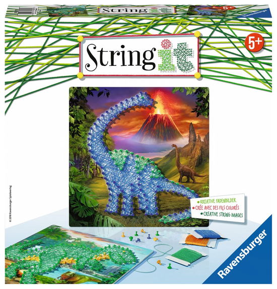 Cover for Ravensburger · String it,Dinosaurs.18031 (Bok) (2019)