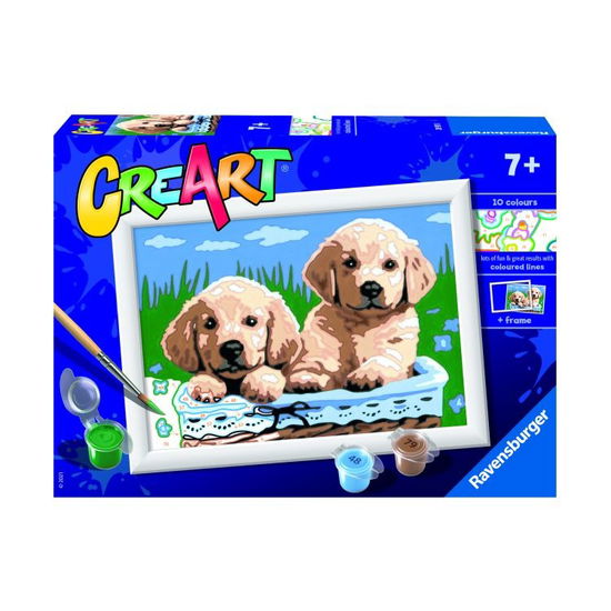 Cover for Ravensburger: Creart Serie E · Cani Retriever (MERCH)