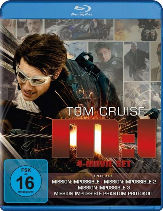 Cover for Mission · Impossible.1-4,4Blu-r.P429031 (Bok) (2013)