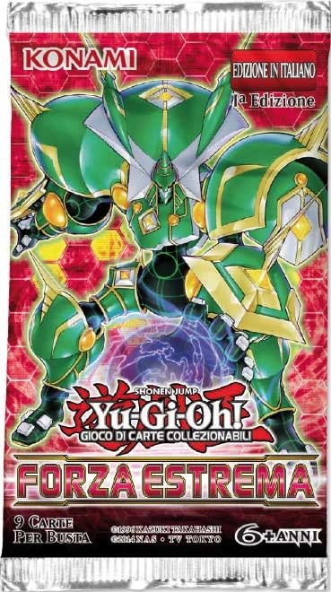 Cover for Yu-Gi-Oh! · Yu-Gi-Oh! - Forza Estrema (Busta 9 Carte) (Toys)
