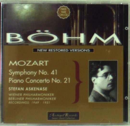 Cover for Mozart / Bohm · Sym 41 / Klavierkonz (CD) (2012)