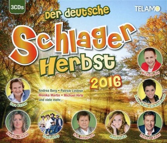 Der Deutsche Schlager Herbst 2016 - Various Artists - Música - TELAMO - 4053804309318 - 16 de septiembre de 2016