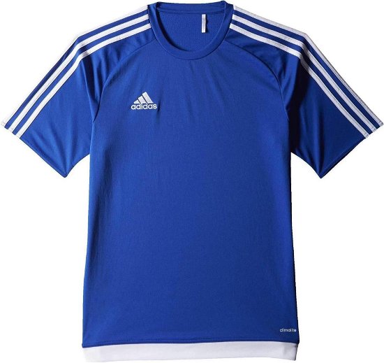 Cover for Adidas Estro 15 Youth Jersey 1314 Royal BlueWhite Sportswear (Klær)