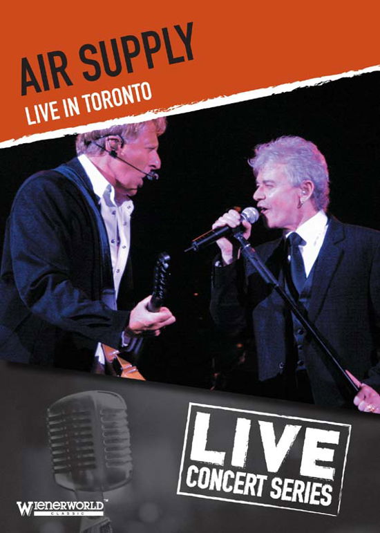 Cover for Air Supply · Live in Toronto (DVD) (2025)