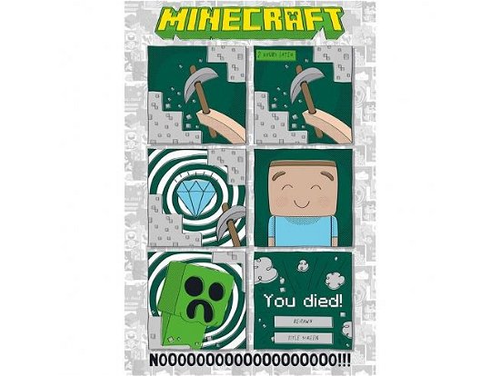 Cover for Großes Poster · MINECRAFT - Poster One last Diamond (91.5x61) (Spielzeug) (2019)