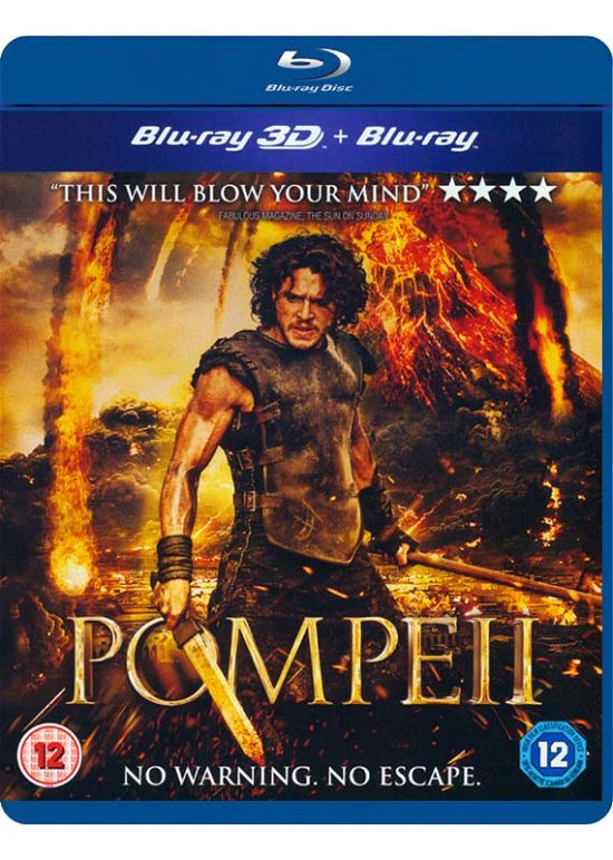 Cover for Pompeii (Blu-ray 3d) · Pompeii 3D+2D (Blu-ray) (2014)