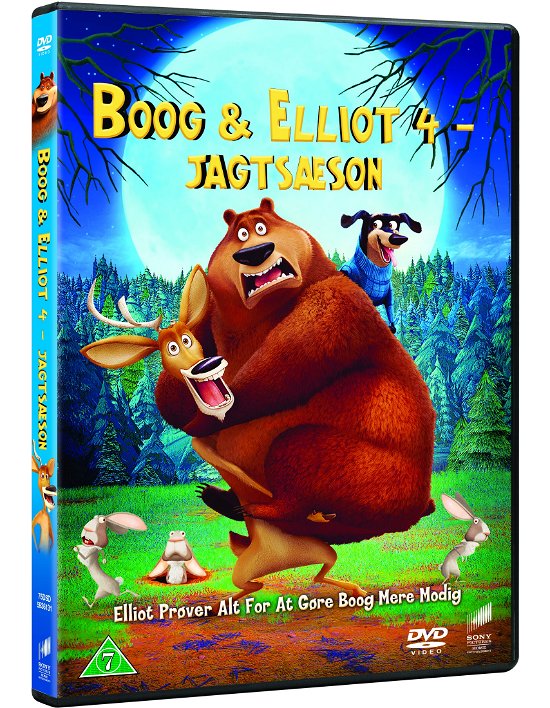 Cover for Boog &amp; Elliot · Boog &amp; Elliot 4 - Jagtsæson (DVD) (2016)