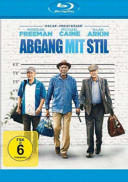 Cover for Morgan Freeman,michael Caine,alan Arkin · Abgang Mit Stil (Blu-ray) (2017)