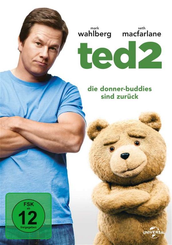 Cover for Mark Wahlberg,seth Macfarlane,amanda Seyfried · Ted 2 (DVD) (2015)