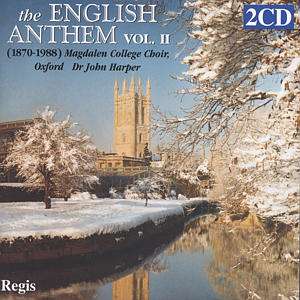 Cover for Charles Villiers Stanford  · English Anthem Collection Vol.2 (CD)