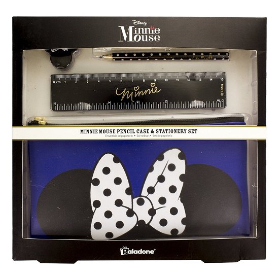 Disney: Minnie Mouse Pencil Case With Stationery S - Diverse Schreibwaren - Produtos - Paladone - 5055964716318 - 