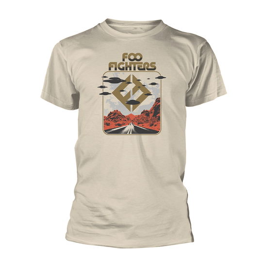 Cover for Foo Fighters · Roswell (T-shirt) [size S] [Natural edition] (2019)