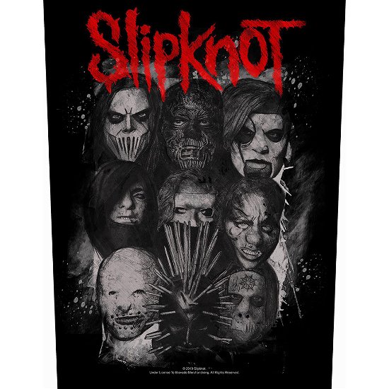 Cover for Slipknot · Slipknot Back Patch: We Are Not Your Kind Masks (MERCH)