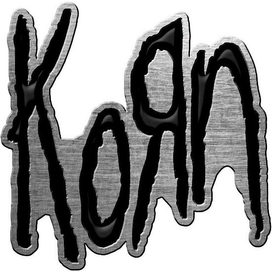 Korn Pin Badge: Logo - Korn - Produtos -  - 5056365723318 - 