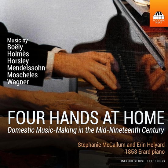 Cover for Erin Helyard · Four Hands At Home: Domestic Music-Making In The Mid-Nineteenth Century (CD) (2024)