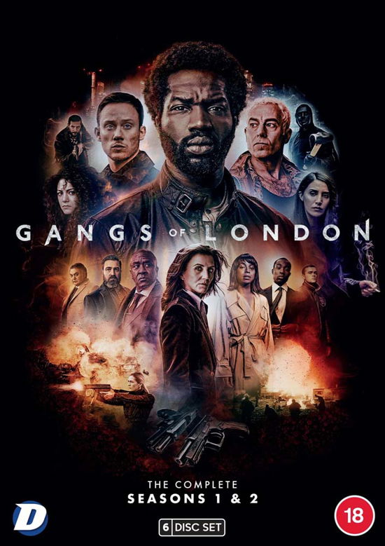 Cover for Gangs of London Season 12 DVD · Gangs Of London: Season 1-2 (DVD) (2022)