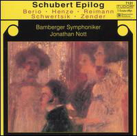 Cover for Nott,Jonathan / Bamberger Symphoniker · Schubert Epilog:berio,henze,re (CD) (2004)
