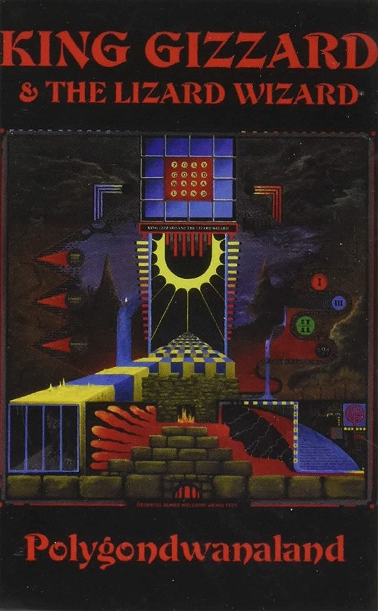 Cover for King Gizzard and the Lizard Wizard · Polygonwanaland (Kassette) (2021)