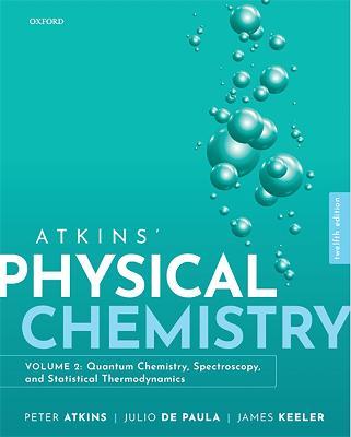 Cover for Atkins · Atkins Physical Chemistry V2 (Paperback Book) (2023)