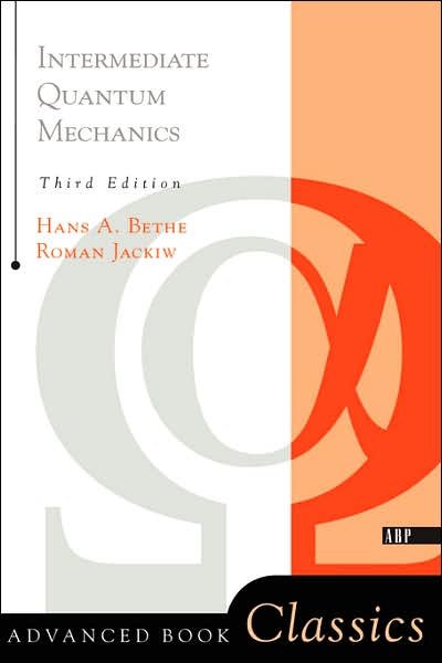 Cover for Roman Jackiw · Intermediate Quantum Mechanics: Third Edition - Frontiers in Physics (Paperback Book) (1997)