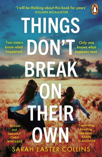 Cover for Sarah Easter Collins · Things Don’t Break On Their Own (Paperback Book) (2025)