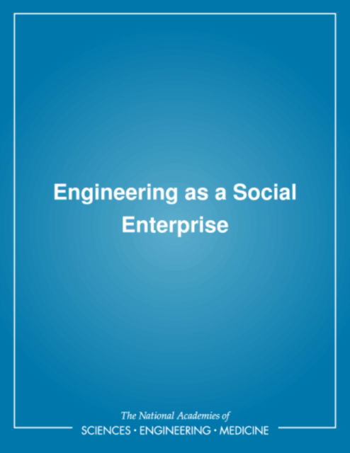 Cover for National Academy of Engineering · Engineering as a Social Enterprise (Paperback Book) (1991)