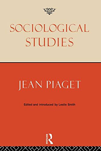 Cover for Jean Piaget · Sociological Studies (Pocketbok) [Reprint edition] (2013)