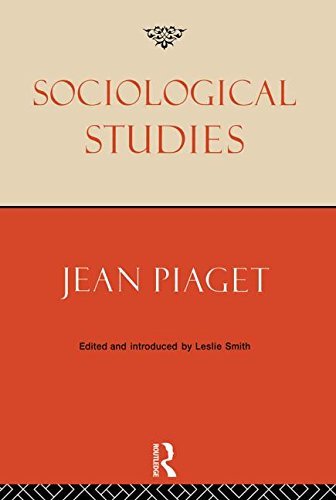 Cover for Jean Piaget · Sociological Studies (Paperback Book) [Reprint edition] (2013)