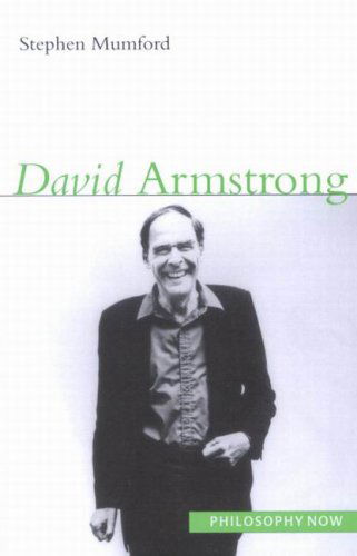 Cover for Stephen Mumford · David Armstrong (Philosophy Now) (Paperback Book) (2007)