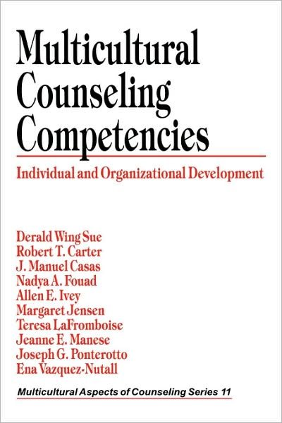 Cover for Derald Wing Sue · Multicultural Counseling Competencies: Individual and Organizational Development - Multicultural Aspects of Counseling series (Paperback Bog) (1998)