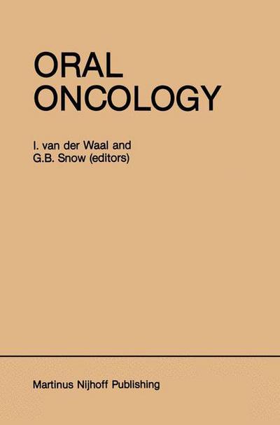 Cover for Der Wall Van · Oral Oncology - Developments in Oncology (Hardcover Book) [1984 edition] (1984)