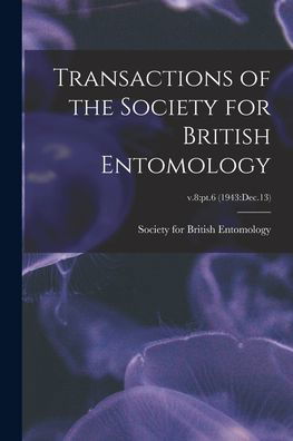 Cover for LLC Creative Media Partners · Transactions of the Society for British Entomology; v.8 (Paperback Bog) (2021)