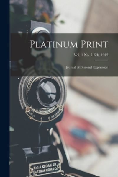 Cover for Anonymous · Platinum Print (Paperback Book) (2021)