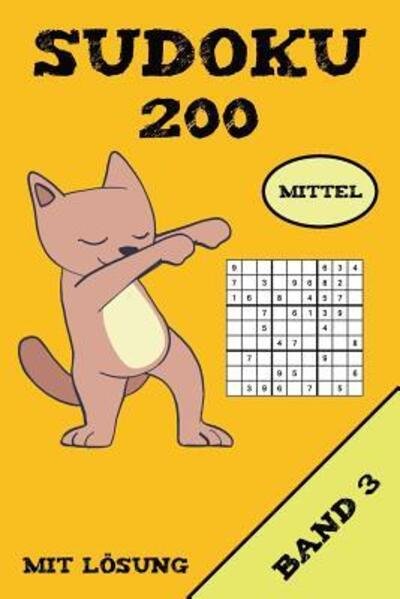 Cover for Kawaii Sudoku · Sudoku 200 Mittel Mit Lösung Band 3 (Paperback Book) (2019)