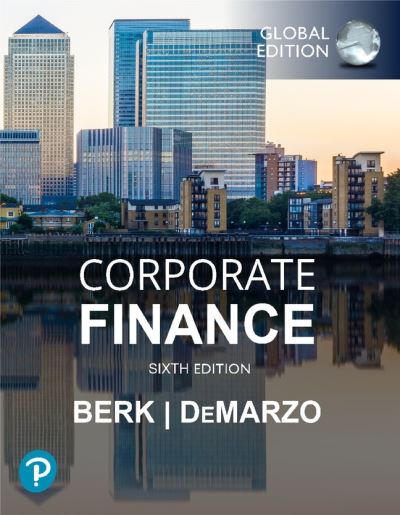 Cover for Jonathan Berk · Corporate Finance, Global Edition (Paperback Bog) [size L] (2023)