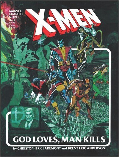 Cover for Chris Claremont · X-men: God Loves, Man Kills Extended Cut Gallery Edition (Hardcover Book) (2020)