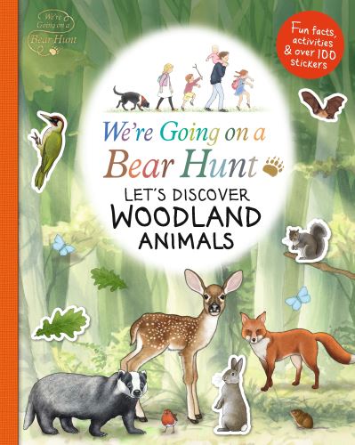 Cover for Bear Hunt Woodland Animals · We're Going on a Bear Hunt: Let's Discover Woodland Animals (Paperback Book) (2021)