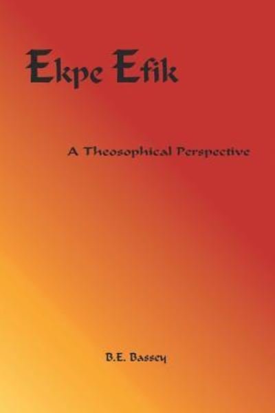 Cover for B E Bassey · Ekpe Efik (Taschenbuch) (2001)