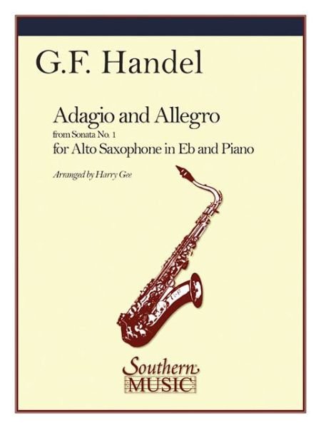 Cover for George Frideric Handel · Adagio And Allegro (Book) (1967)