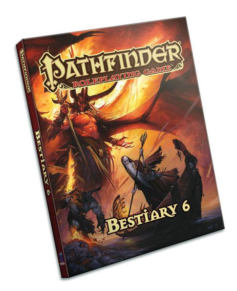 Cover for James Jacobs · Pathfinder Roleplaying Game: Bestiary 6 (Hardcover bog) (2017)